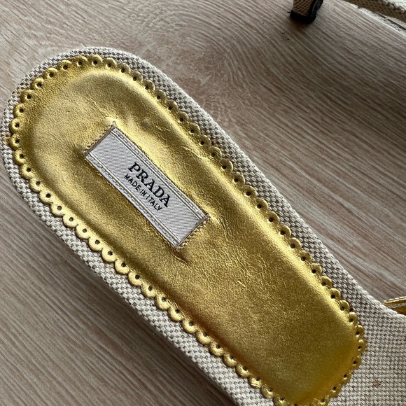 Vintage Prada Bejeweled Kitten Heels - Picture 3 of 6